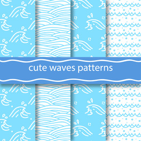 海浪 波浪 波纹