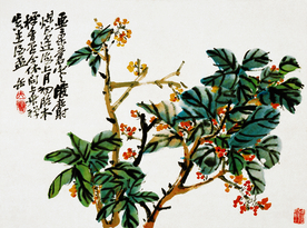 吴昌硕 花卉十二开