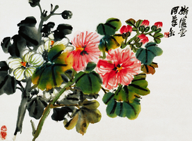 吴昌硕 花卉十二开