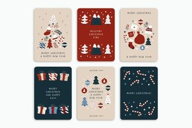 卡通圣诞卡片图片