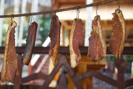 腊肉海报 腊肉展板 秘制腊肉