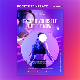 健身海报