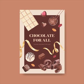 巧克力海报