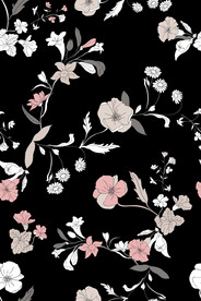 手绘花 碎花 简笔花 乱花 数