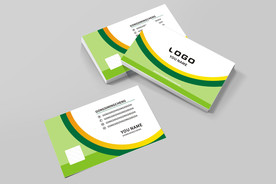 绿色名片