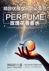 创意香水海报