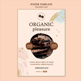 巧克力海报