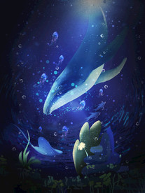 小清新简约创意海报图片