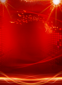 红色背景