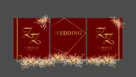 红色欧式婚礼 红色婚礼 中式婚