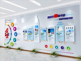 地产企业文化墙