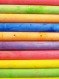 彩色粉笔