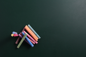 彩色粉笔