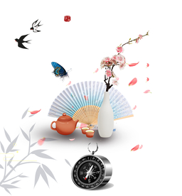 手绘水杯窗子元素,手绘,水杯,