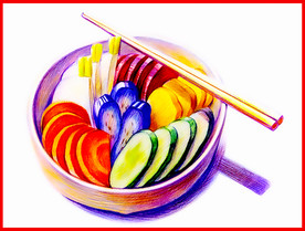 插画 甜品 糕点