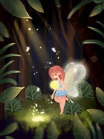 小清新简约创意海报图片