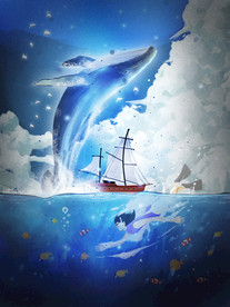 梦觉创意动物合成图片