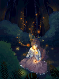 梦觉创意小清新动物合成海报设计