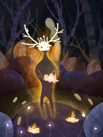 梦觉创意动物合成图片