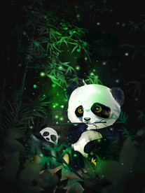 梦觉创意小清新动物合成海报设计