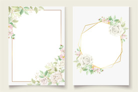 花卉边框
