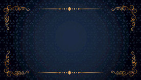 欧式花纹边框