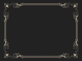欧式花纹边框