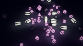 C4D 模型模方方块碎裂动画