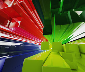 C4D 模型爆炸窗口