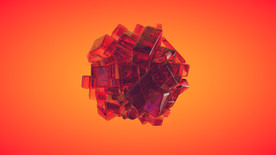 C4D爆炸动画方块球