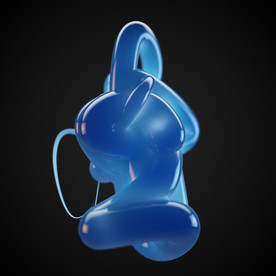 C4D 模型粘土水晶泥