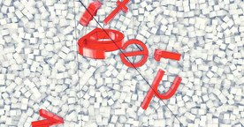 C4D模型 动画 运动的字母