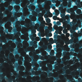 C4D模型 立方球体发光蓝色