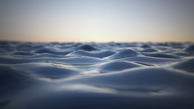 C4D模型 海面水面纹理波浪