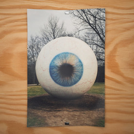 C4D 模型 墙上的海报