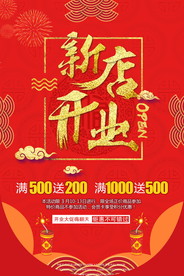 盛大开业海报