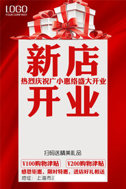 盛大开业海报
