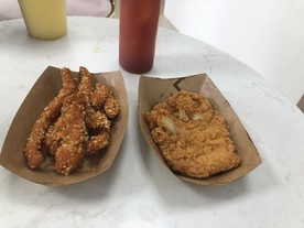 趣味小吃油炸食品炸鸡排炸鸡柳