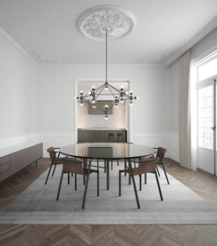 餐厅 墙纸 展示