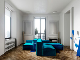 客厅 墙纸 展示