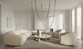 客厅 墙纸 展示