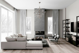 客厅 墙纸 展示