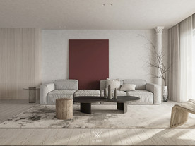 客厅 墙纸 展示