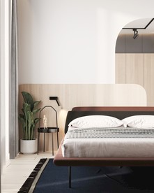 现代北欧卧室