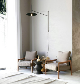 落地窗前的阳光