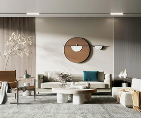 充满阳光的客厅