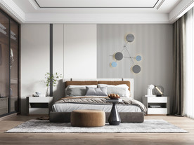 流行的轻奢卧室