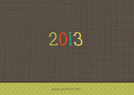 宝宝相册圣诞节节日卡片模板