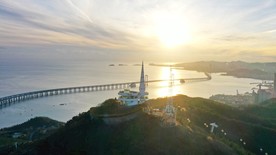 大连莲花山观景台