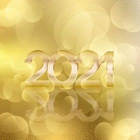 2021 新年展板背景